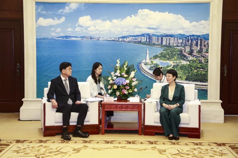 总领事会见威海市委副书记、市长(7.22)