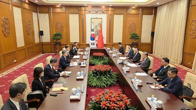 조현 외교장관 방중 일정 수행(9.17-18)