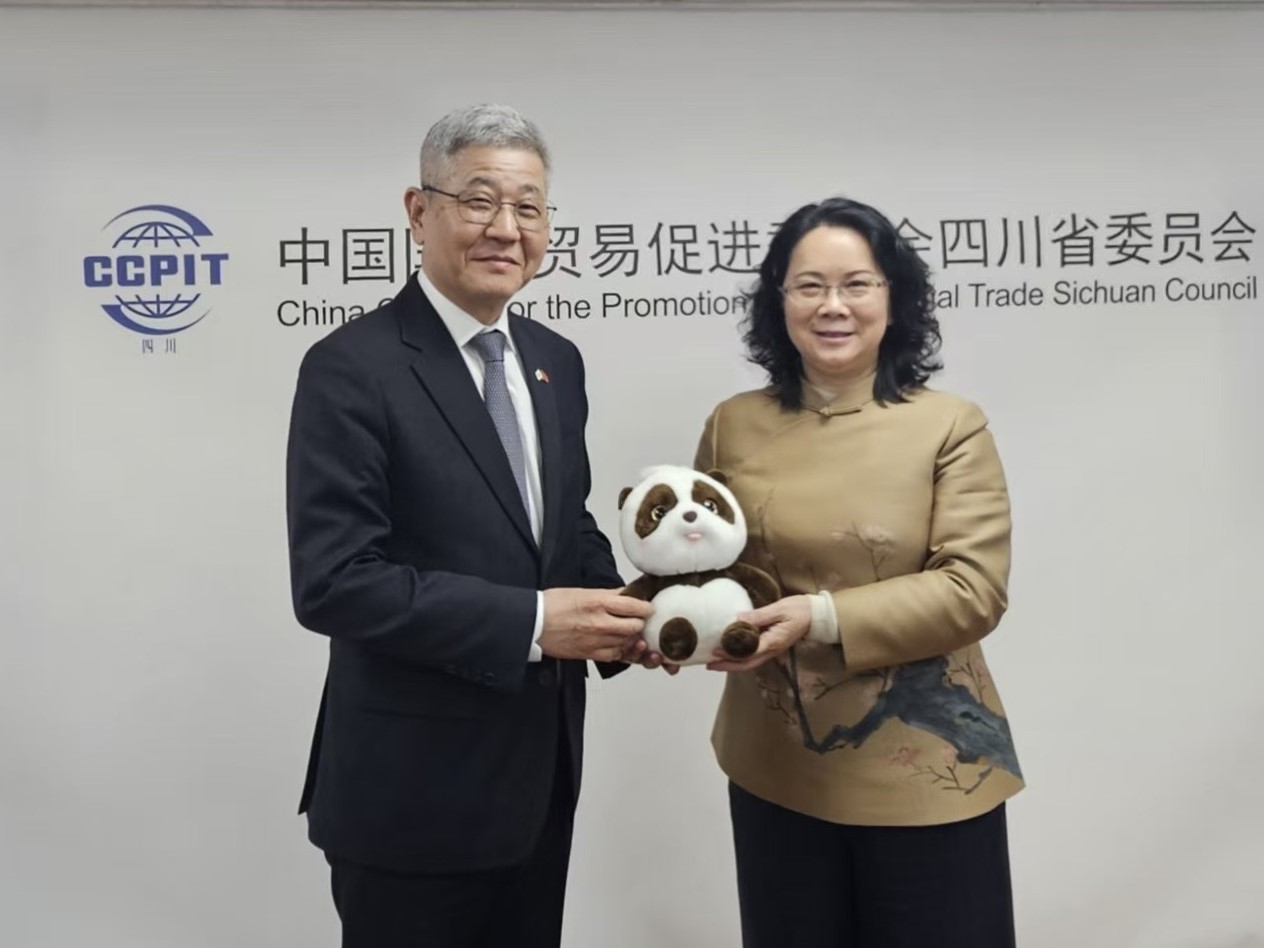 중국국제무역촉진위원회(CCPIT) 쓰촨성위원회 방문(2.12)